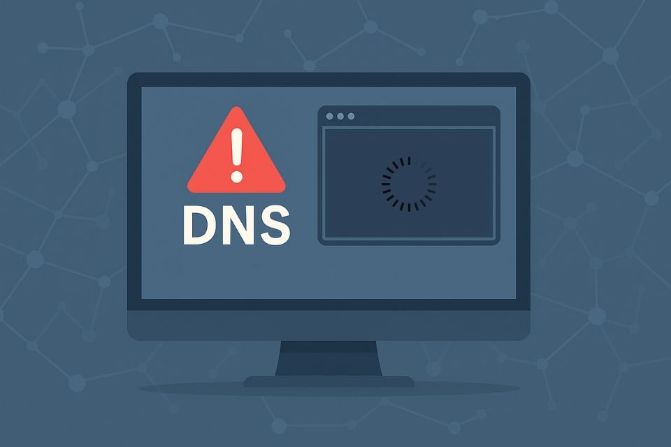 Internet Ausfall im Unternehmen durch DNS Fehler